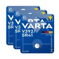 Produktbild: 3x Varta Batterie Silver Oxide Knopfzelle V392 SR41 1,55V AG3 392