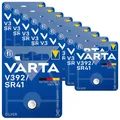 Produktbild: 10x Varta Batterie Silver Oxide Knopfzelle V392 SR41 1,55V AG3 392