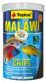 Produktbild: Tropical Malawi Cips- Fischfutter pflanzenfressende Cichliden Malawi Barsch 1 l