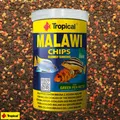 Produktbild: (17,25€/L) Tropical Malawi Chips 1000ml (1L) MBUNA Cichliden Malawisee