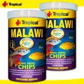 Produktbild: Tropical 2 x 1000 ml Malawi Chips | Für Malawisee-Cichliden der Mbuna-Gruppe