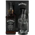 Produktbild: Jack Daniel's Tennessee Whiskey 40% Vol. 0,7l in Geschenkbox mit 2 Rocks Gläsern