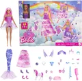 Produktbild: Barbie Märchen-Adventskalender 2025 mit einer Puppe