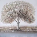 Produktbild: HOME AFFAIRE Leinwandbild Baum 60x60cm