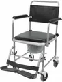 Produktbild: Toilettenrollstuhl Drive Medical TRS 130 – fahrbar, Armlehnen klappbar, Eimer,