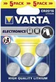 Produktbild: VARTA Batterie Lithium, Knopfzelle, CR2016, 3V, Retail Blister VE: 5 Stück (06016101415)