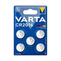 Produktbild: VARTA Professional Electronics Knopfzelle Batterie CR 2016 5er Blister