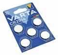 Produktbild: 5x Varta CR2016 Lithium Knopfzelle Batterie für Uhren Autoschlüssel u.a. | wie B