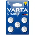 Produktbild: kQ Varta Knopfzelle Lithium CR2016 3V Batterien 5er Blister