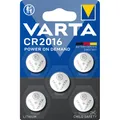 Produktbild: Batterien Knopfzellen CR2016, 5 Stück, Power on Demand, Lithium Coin, 3V, kin...