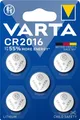 Produktbild: VARTA® CR2016 (6016) Batterie, 5 Stk. im Blister Lithium-Knopfzelle, 3 V