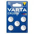 Produktbild: Varta CR2016 CR DL 2016 Knopfzelle Batterie 3V 5er Blister Lithium