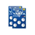 Produktbild: 2x Varta CR2016 CR DL 2016 Knopfzelle Batterie 3V 5er Blister Lithium