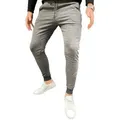 Produktbild: Megaman Herren Jogginghose Sweatparts Baumwolle Trainingshose Jogger Fitness Slim Fit Streetwear Männer Antrahzit L