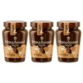 Produktbild: Griechisches Tahini Sesampaste mit Kakao 3x 350g Glas | Klassiker der Griechischen Küche | +20ml Jassas Olivenöl