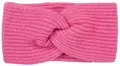 Produktbild: styleBREAKER Damen Strick Stirnband mit Twist Knoten und Rippenmuster einfarbig, warmes Winter Haarband, Headband 04026072, Farbe:Magenta