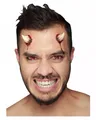 Produktbild: Kleine Teufel Hörner als Latex Applikation für Halloween & LARP Events
