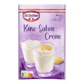 Produktbild: Dr. Oetker Käse-Sahne Dessertcreme, cremiger Backgenuss für Käsekuchen und Desserts, 63 g Packung