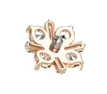 Produktbild: Taffstyle Piercing-Implantat Aufsatz für Dermal Piercing Kristall Princess Cut, Aufsatz für Dermal Anchor Piercing Hautanker Implantat Skin Diver