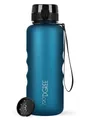 Produktbild: 720°DGREE Trinkflasche Trinkflasche uberBottle softTouch mit Sieb petrol blue 1,5l