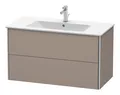 Produktbild: Duravit Xsquare Waschtischunterbau wandhängend für 233610 2 Schubkästen 1010...