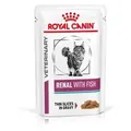 Produktbild: Royal Canin Veterinary Renal mit Fisch Katzen-Nassfutter (in Soße) 1 Karton (12 x 85 g)