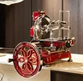 Produktbild: Berkel Volano B114 rot/gold Schwungrad Aufschnittmaschine