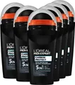 Produktbild: L'ORÉAL PARIS MEN EXPERT Deo-Roller Deo Roll-on Carbon Protect, Packung, 6-tlg., mit hoher Zuverlässigkeit