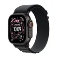 Produktbild: Apple Watch Ultra 3 GPS + Cellular 49mm Black Titanium Case with Black Alpine Loop - Large MF0X4QF/A