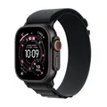 Produktbild: Apple Watch Ultra 3 GPS + Cellular 49mm Schwarz Titanium Case mit schwarzem Alpi... MF0X4QF/A