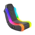 Produktbild: X Rocker Chimera RGB 2.0 Floor Rocker Gaming-Bodensessel für Kinder & Jugendliche mit Audiosystem & RGB-Beleuchtung - schwarz 5140301
