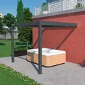 Produktbild: Pavillon Deluxe ca. 400x255x300 cm Anthrazit