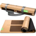 Produktbild: BACKLAxx® Yogamatte Kork mit Naturkautschuk 183x61x0,4cm
