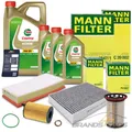 Produktbild: MANN-FILTER INSPEKTIONSPAKET SET B + ÖL FÜR VW TOUAREG PORSCHE CAYENNE 3.0 TDI
