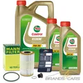 Produktbild: MANN-FILTER ÖLFILTER +7l CASTROL MOTORÖL FÜR AUDI A4 S4 A5 A6 A7 A8 Q7 3.0 TFSI
