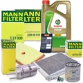 Produktbild: MANN INSPEKTIONSPAKET B + 5l 5W-30 FÜR AUDI A1 SKODA FABIA VW POLO 1.2 1.4 TSI