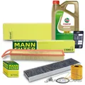 Produktbild: MANN INSPEKTIONSPAKET + 5L ÖL FÜR MINI R55 R56 R57 R58 R60 Cooper One N12 N16