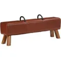 Produktbild: vidaXL Vintage Turnbock-Bank mit Griffen Echtes Ziegenleder 286605