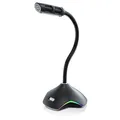 Produktbild: CSL USB Desktop Mikrofon RGB Tischmikrofon Gaming Podcast Windows Android