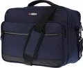 Produktbild: XXL Umhängetasche Flugbegleiter Tasche Messenger Arbeitstasche Herren Messenger Blau