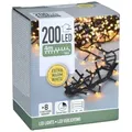 Produktbild: 1.10 200 LED Lichterkette in warmweiß - 4m / 2 cm Lampenabstand - Timer / Funktionen / Außen
