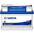 Produktbild: Autobatterie 12V 72Ah 680A VARTA E43 Blue Dynamic Starterbatterie 572409068