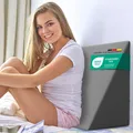 Produktbild: ELONEO Keilkissen für Bett & Sofa, 30x50x60cm abnehmbarer & waschbarer Bezug