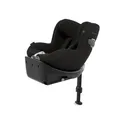 Produktbild: Cybex Sirona Ti i-Size Plus Sepia Black/Black – drehbarer Kindersitz mit ISOFIX, Base, Liegefunktion & LSP-Schutz (40–105 cm, ab Geburt bis ca. 4 Jahr