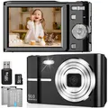 Produktbild: Digitalkamera 50MP 1080P FHD Fotokamera mit Autofokus 16X Digitalzoom Fotoapp...