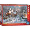 Produktbild: EUROGRAPHICS Weihnachtshäuschen Puzzle 1000 Teile