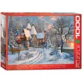 Produktbild: EuroGraphics 1000 Teile - Weihnachtschalet, mehrfarbig, 6000-0790