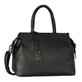 Produktbild: Gabor Gela Premium Damen Shopper Umhängetasche Reißverschluss Mittelgroß Schwarz