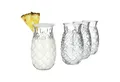 Produktbild: MamboCat Cocktailglas 4x Pina Ananas Gläser 400ml Cocktail-Glas transparent Longdrink Party, Glas