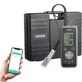 Produktbild: VEVOR Messgerät für gelösten Sauerstoff, Messbereich 0,0–50,0 mg/L, tragbares Testset mit 4 m Elektrodenkabel & Bluetooth/USB-Datenübertragung, Speicherung von Datensätzen, DO-Messgerät